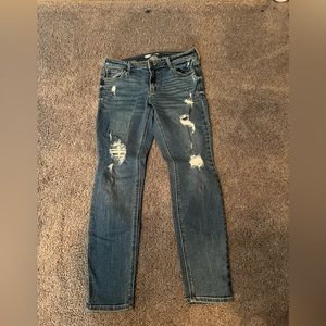 Old Navy Mid-Rise Rockstar Super Skinny Jeans